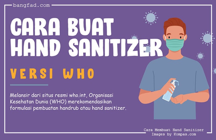 Cara membuat Hand Sanitizer dengan standar WHO